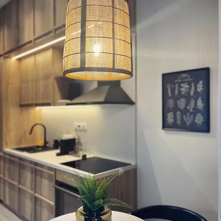 Luxurious Wooden Detail Flat In Center Διαμέρισμα