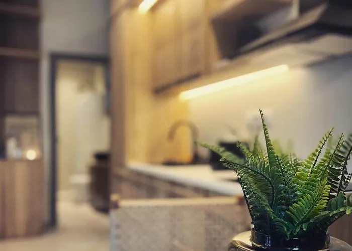 Luxurious Wooden Detail Flat In Center Apartment Chalkida